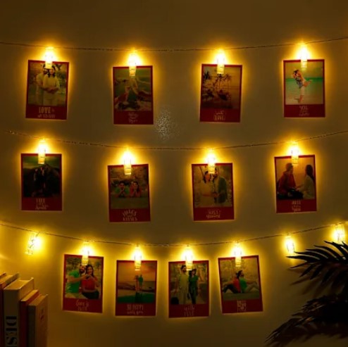 Personalized Memory Lane LED Photo String