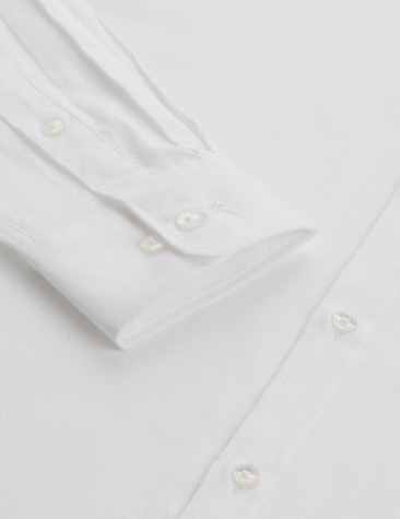 Slim Fit Opaque Pure Cotton Formal Shirt