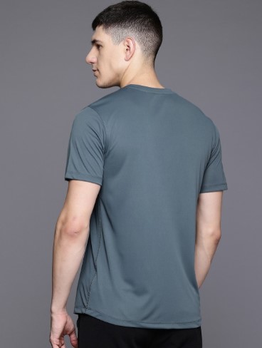 HRX by Hrithik Roshan Brand Logo Printed Training T-shirt
