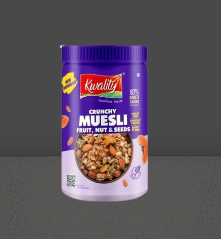 Kwality Crunchy Muesli Fruit, Nut & Seeds