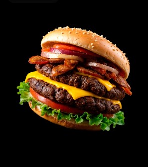 Veg Makhani Burst Burger