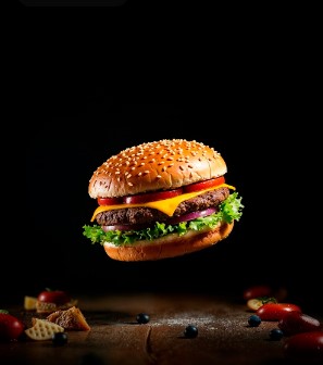 Chicken Strip Burger