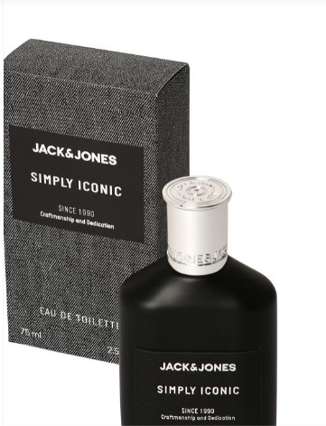 Jack & Jones Simply Iconic Men Eau De Toilette Perfume 75ml
