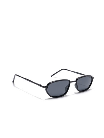 Unisex Rectangle Sunglasses with Polarised and UV Protected Lens