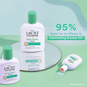 Lacto Calamine Oil Balance Lotion | For Combination to Normal Skin | Paraben Free
