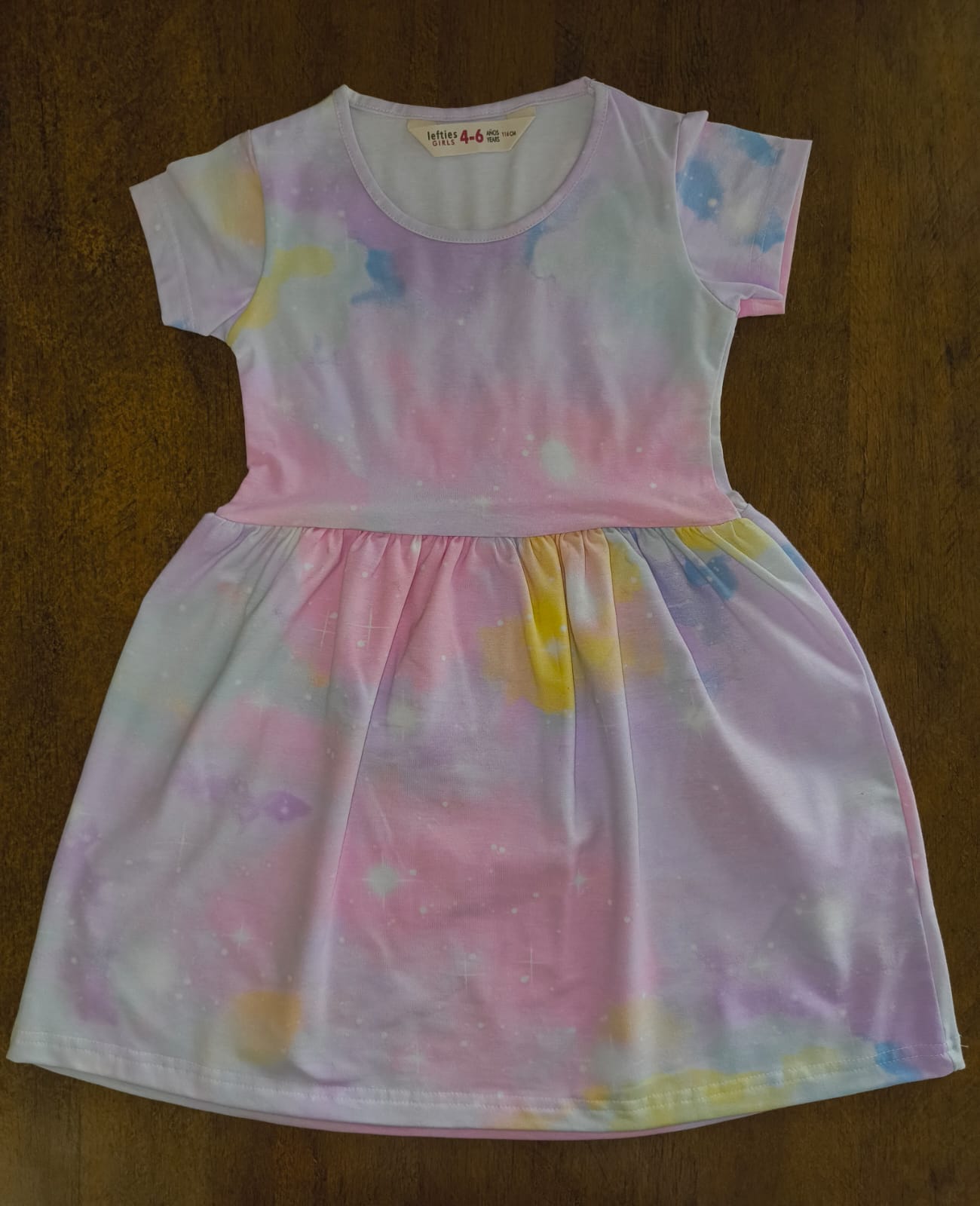 Flower printed frock (Set of 5 Pieces)